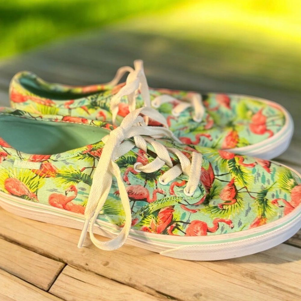 Vans Ultracush Shoes Pink Flamingo Womens Size 6 Low Top Lace Up Skateboard NEW